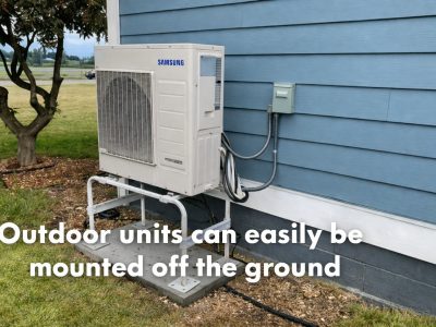 Outdoor HVAC Unit Installation