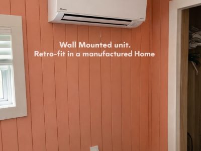 Wall Mounted AC Installation