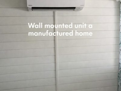 Wall Mounted AC Unit Installation